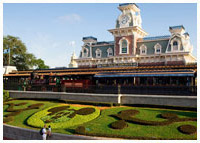 Disneys Magic Kingdom - Main Street U.S.A. - Walt Disney World Railroad