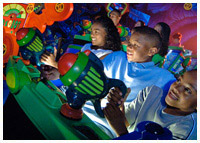Disneys Magic Kingdom - Tomorrowland - Buzz Lightyear's Space Ranger Spin