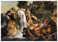 Disneys Magic Kingdom - Fantasyland - Seven Dwarfs Mine Train