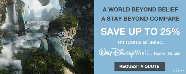 Save up to 25% on rooms at select Disney Resort hotels, valid for stays most nights from February 20 through June 10, 2017. Book your stay by March 30, 2017. Get a FREE day added to your ticket when you upgrade to a Magic Your Way package with a minimum 4-day ticket.